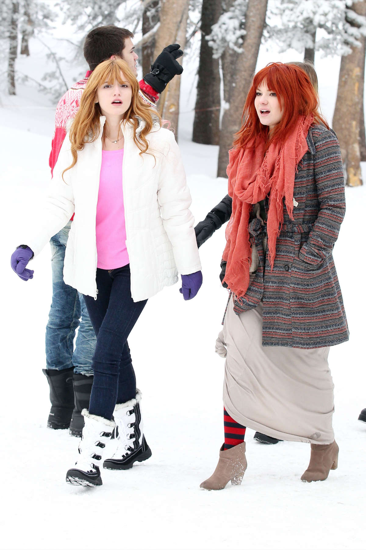 Kaili and Dani Thorne out with their Sister in Lake Tahoe-1