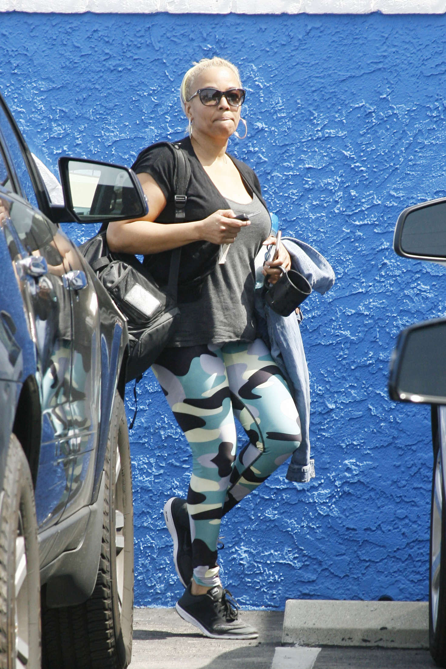 Kim Fields at DWTS Practice in Hollywood