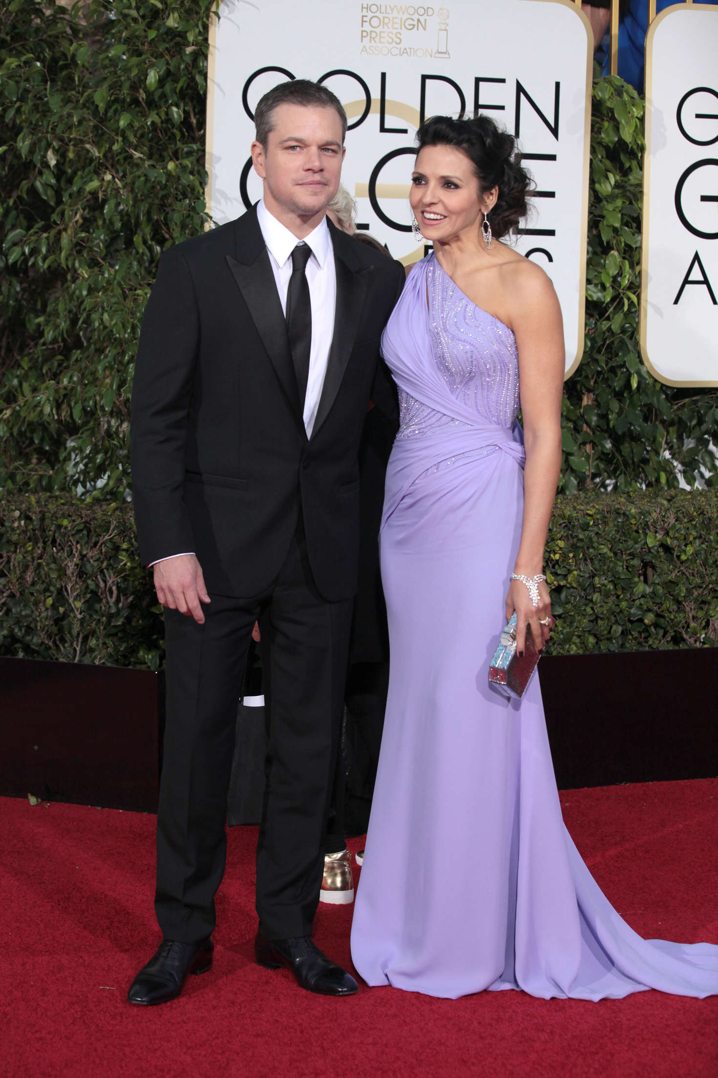 Luciana Damon Golden Globe Awards in Beverly Hills-1