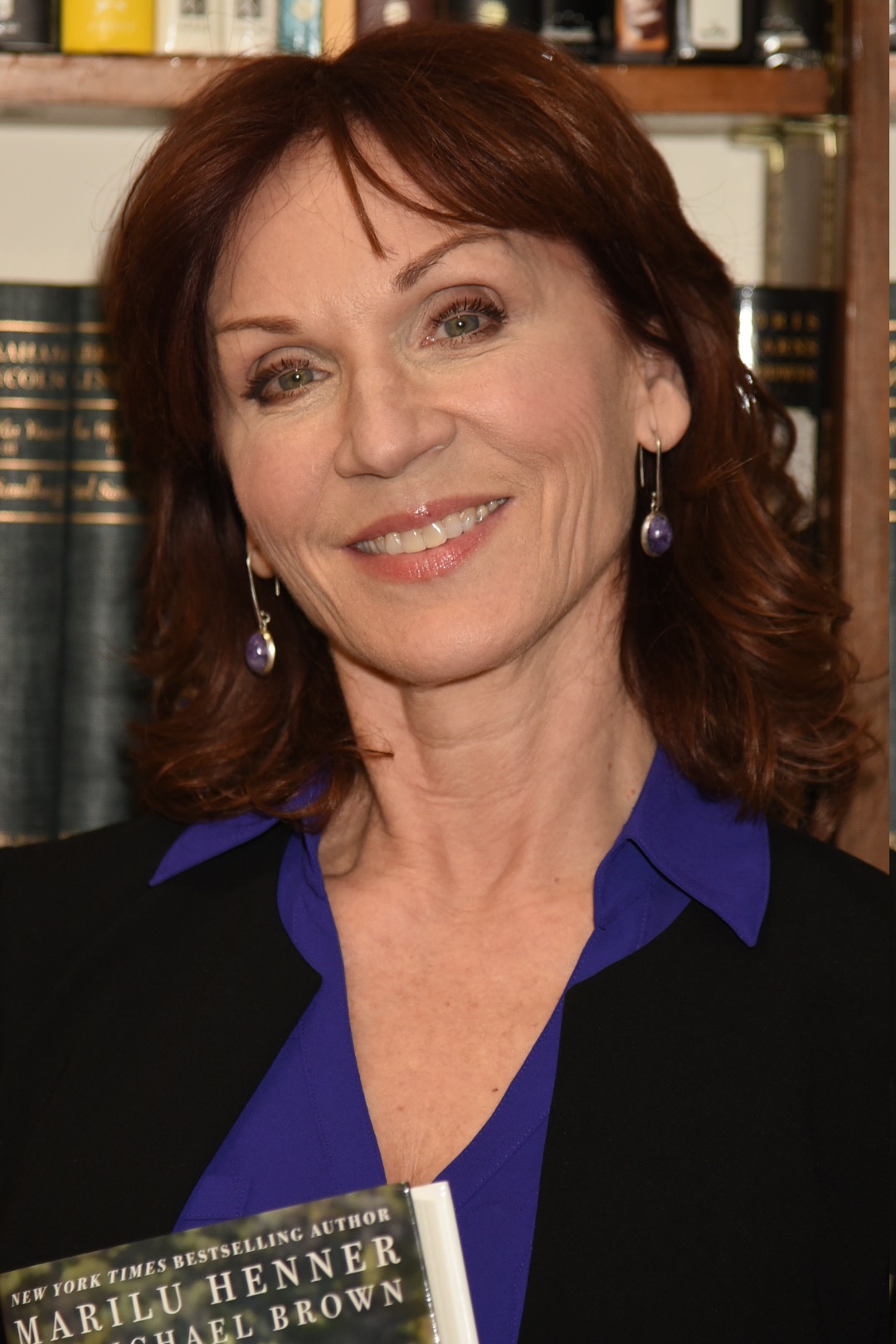 Marilu Henner Signs copies of her new book Changing Normal in New York