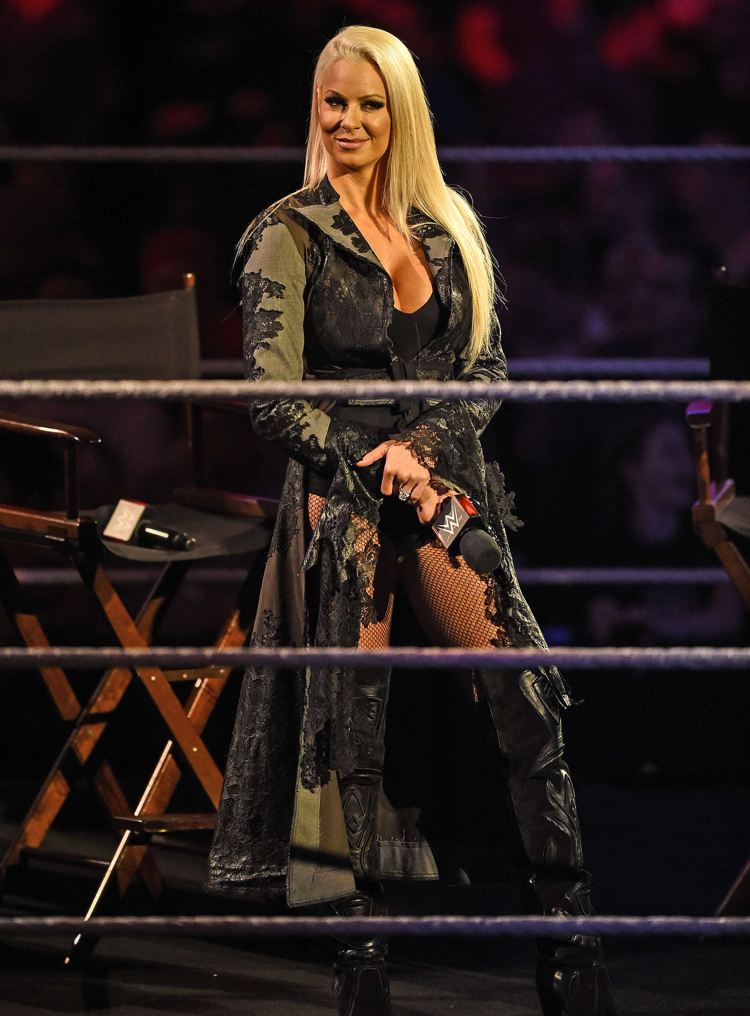 Maryse Ouellet Mizanin WWE Smackdown at the o2 Arena in London