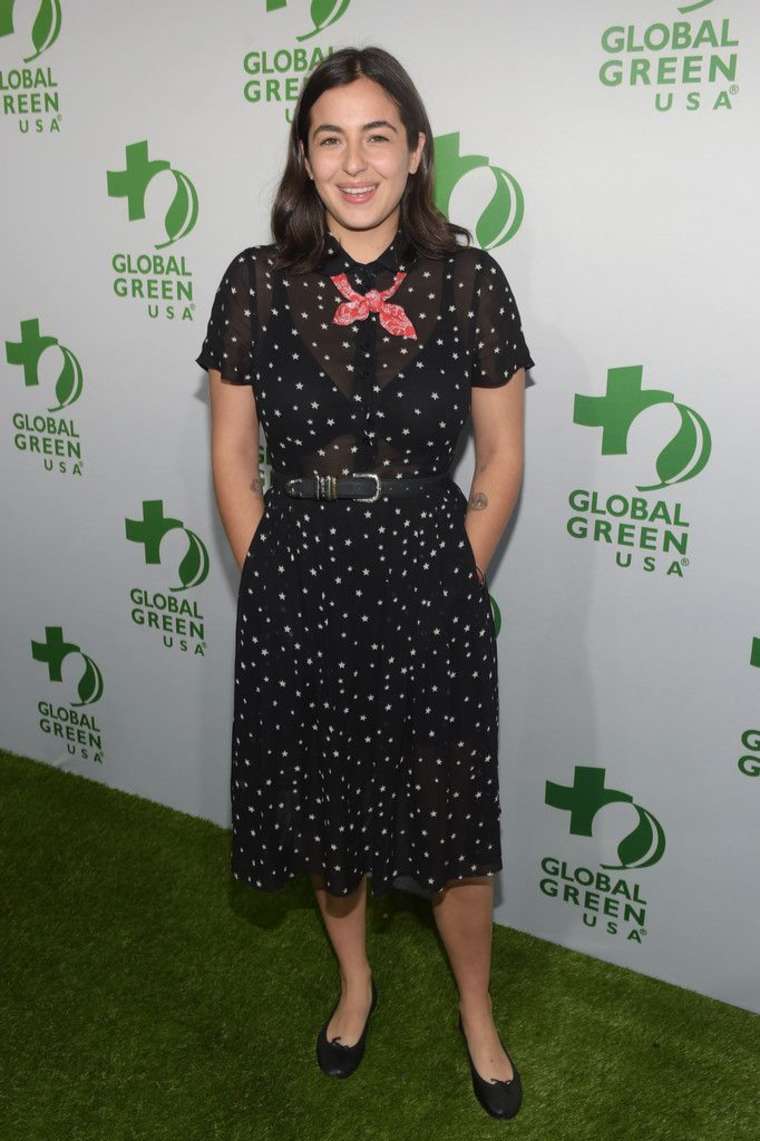 Alanna Masterson Global Green USAs Annual Pre-Oscar Party in Los Angeles-1