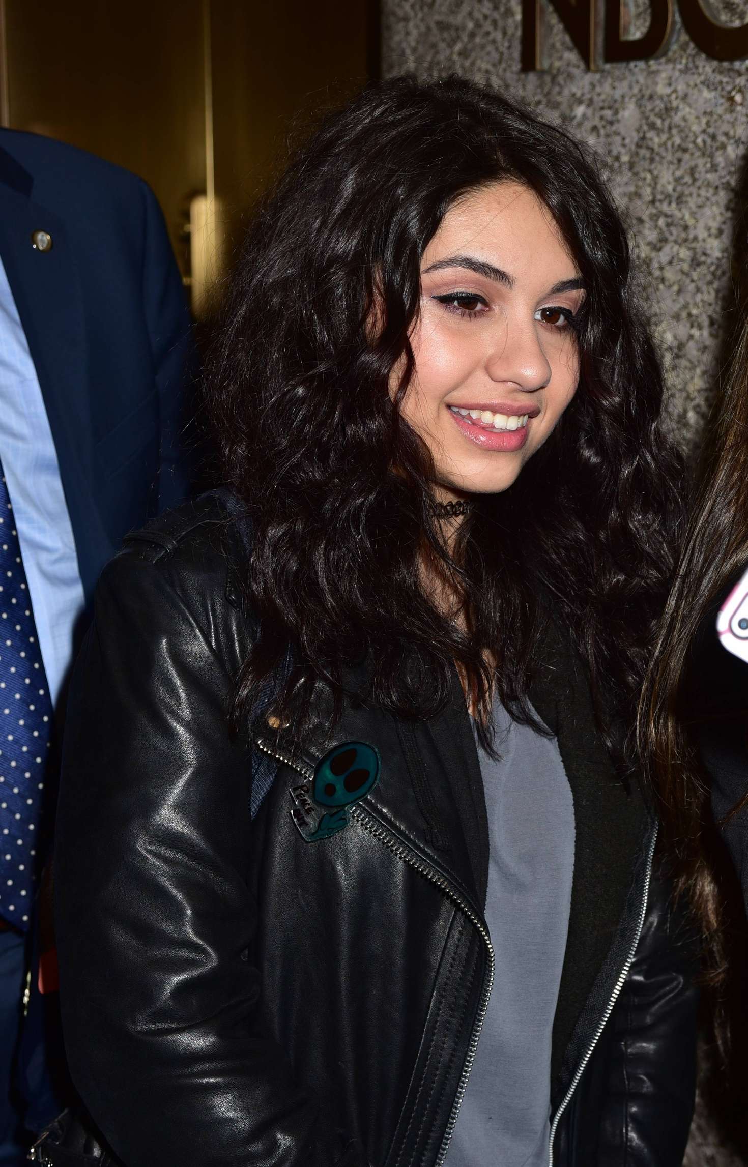 Alessia Cara Leaving The Tonight Show Starring Jimmy Fallon in New York-1