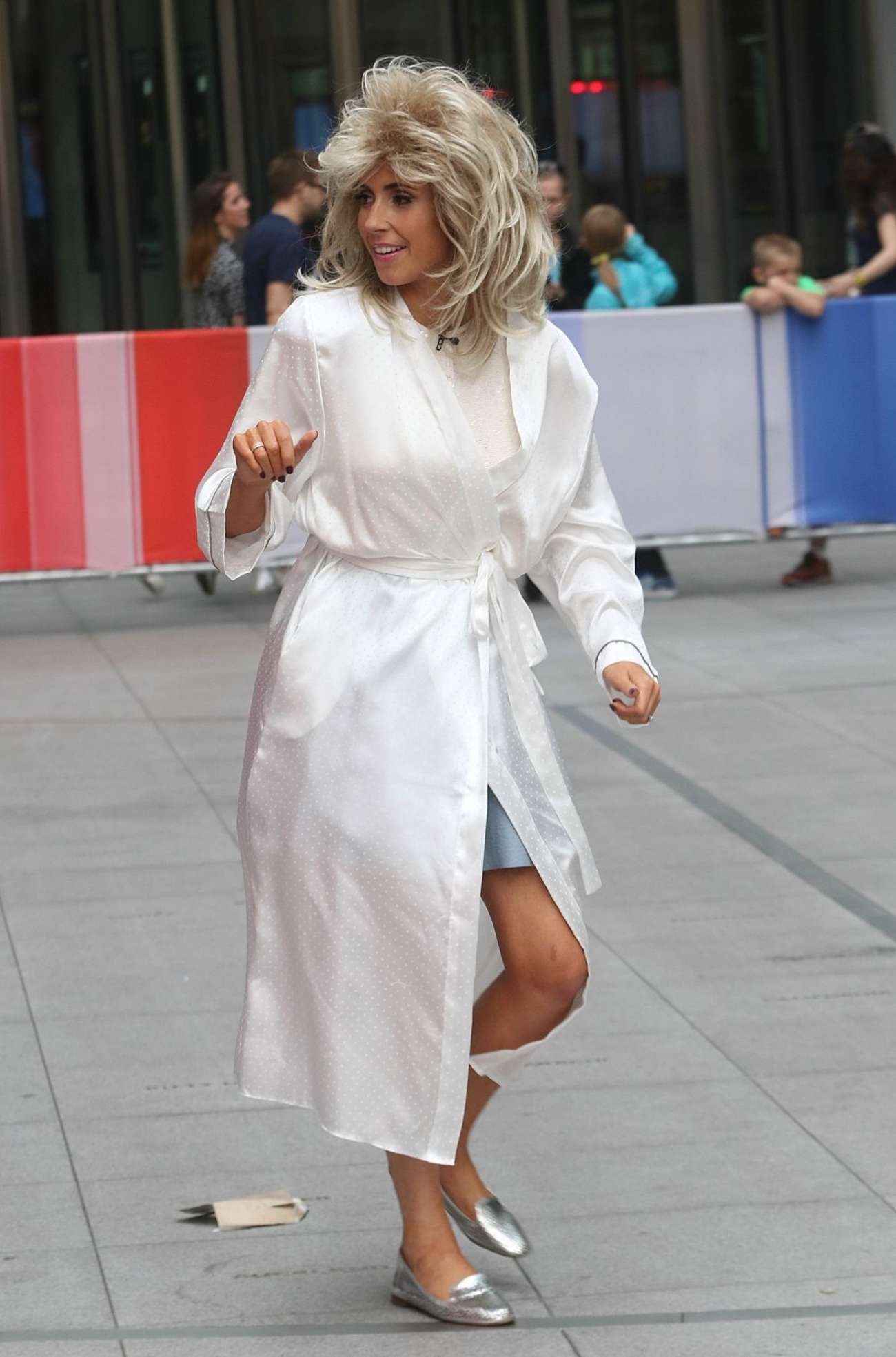 Alex Jones on the set for BBCs The One Show in London-1