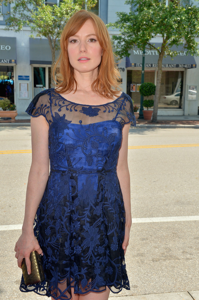 Alicia Witt Sarasota Film Festival Red Carpet