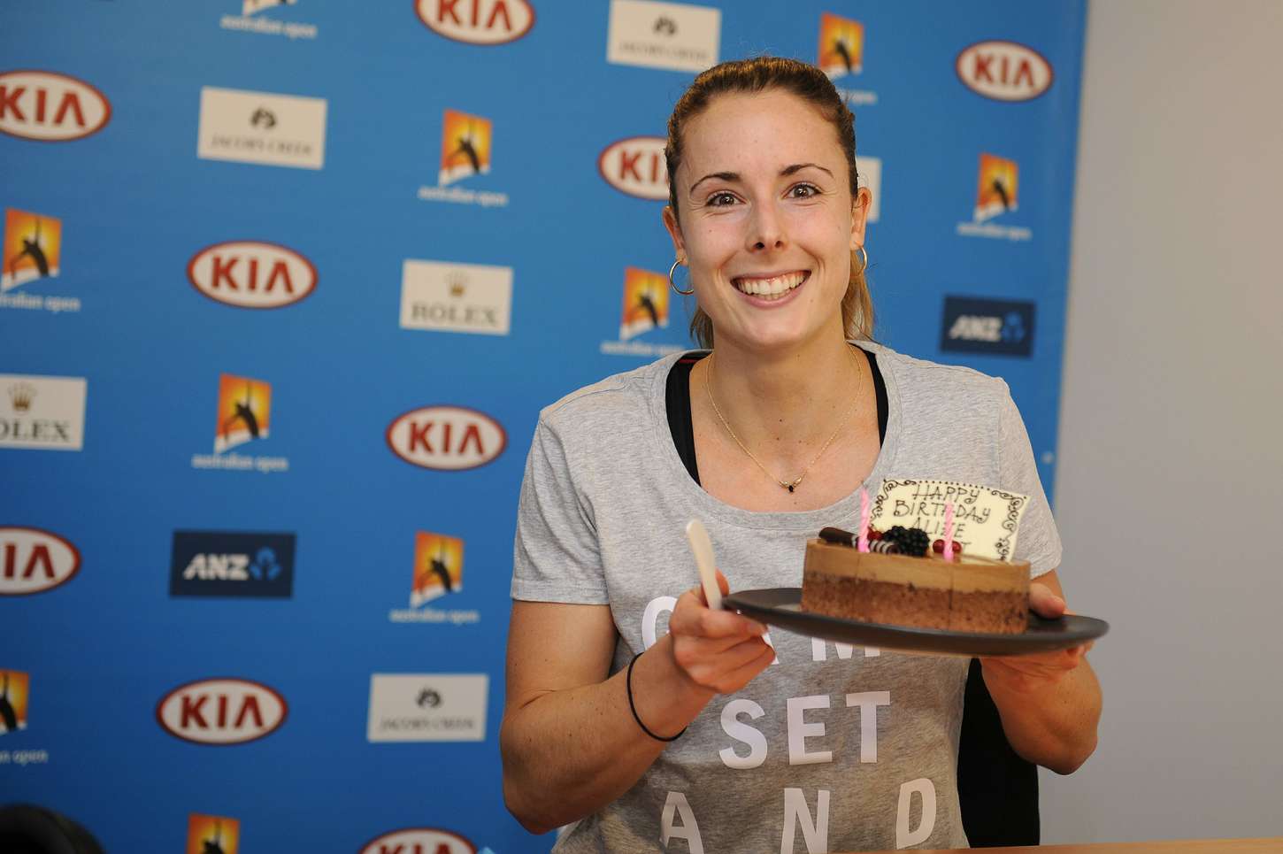 Alize Cornet Australian Open Press Conference-1