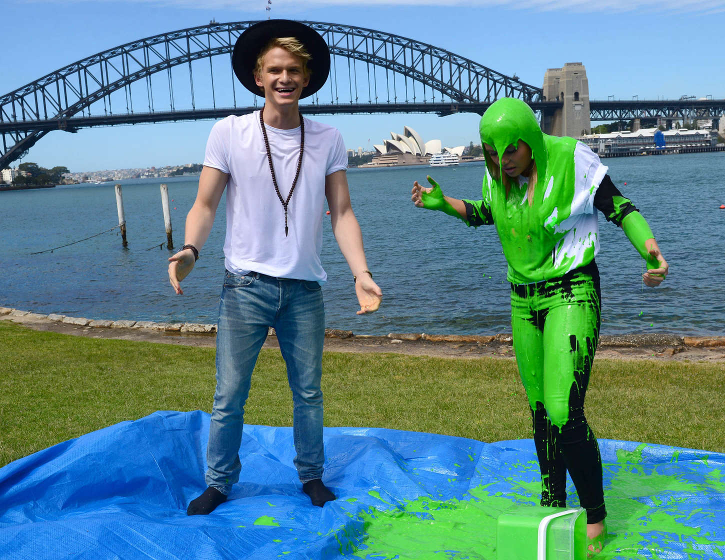 Alli Simpson Promoting Nickelodeons Slimefest in Sydney