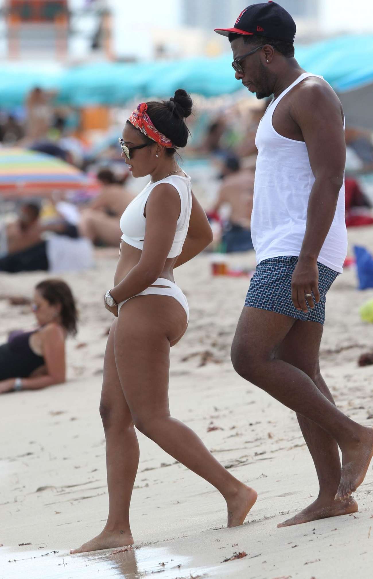 Angela Simmons Bikini Candids in Miami