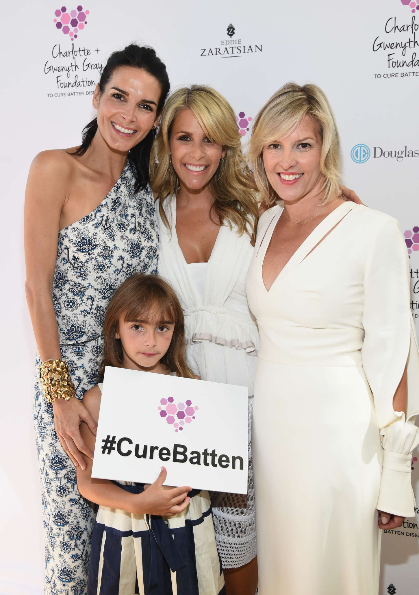 Angie Harmon Charlotte Gwenyth Gray Foundation Tea Party in Brentwood