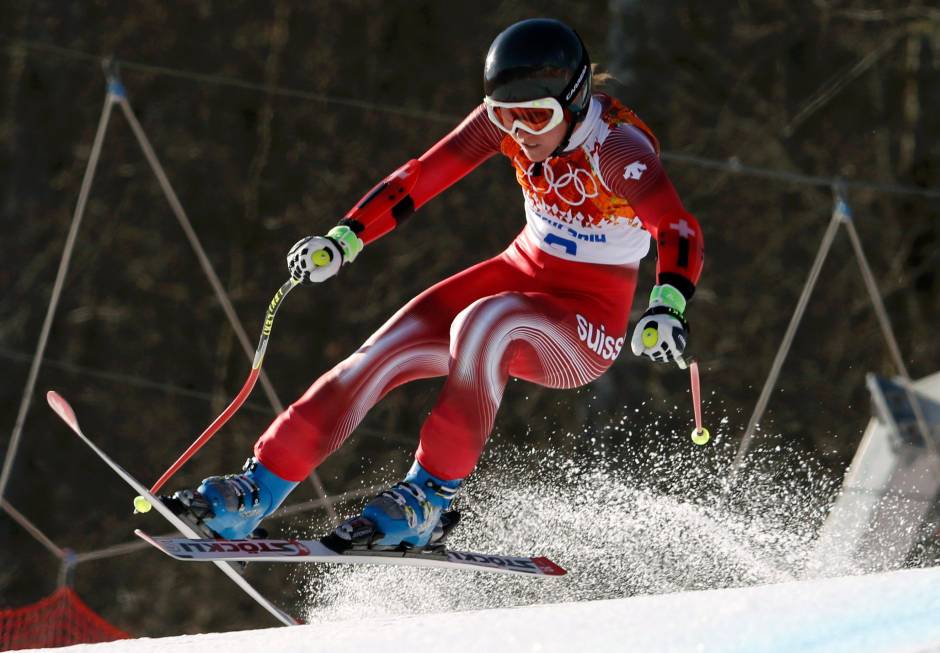 Anna Fenninger Maria Hoefl-Riesch and Lara Gut Sochi