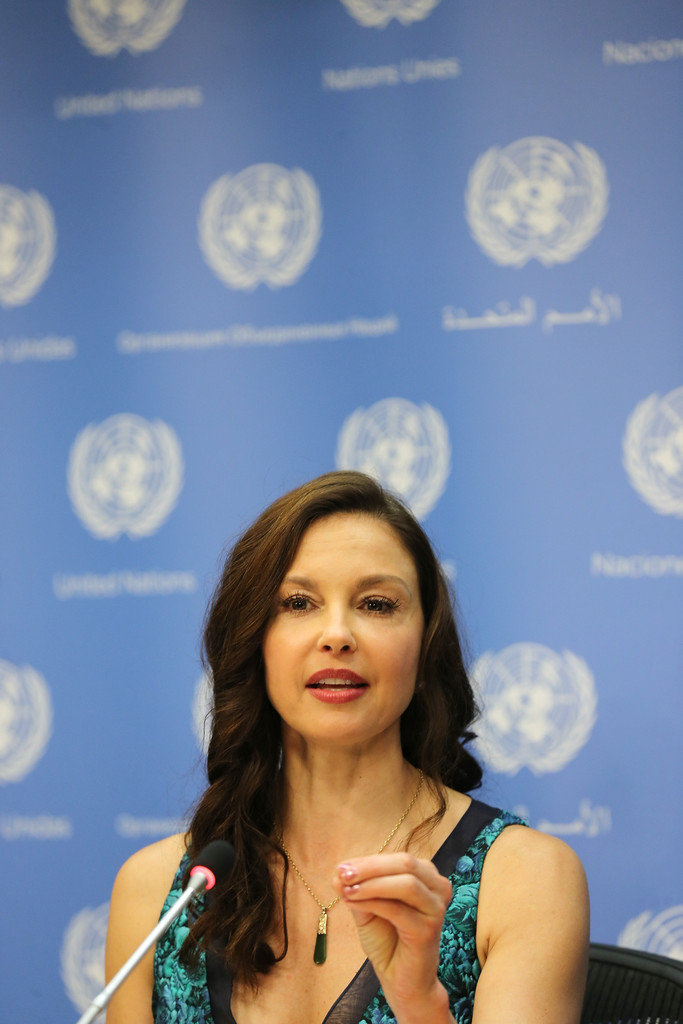 Ashley Judd Appointed As The UN Population Funds Goodwill Ambassador in New York