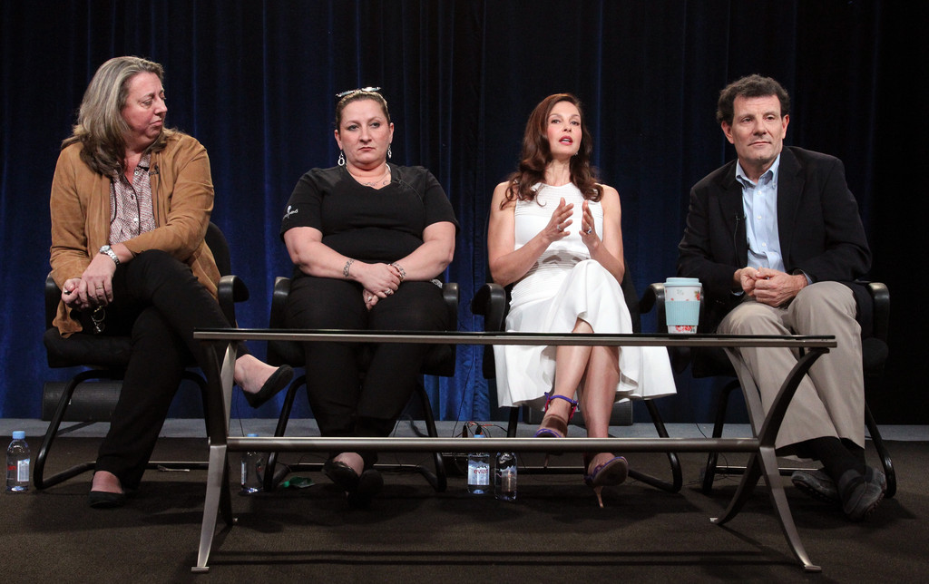 Ashley Judd Independent Lens A Path Appears Panel PBS TCA Tour in Pasadena