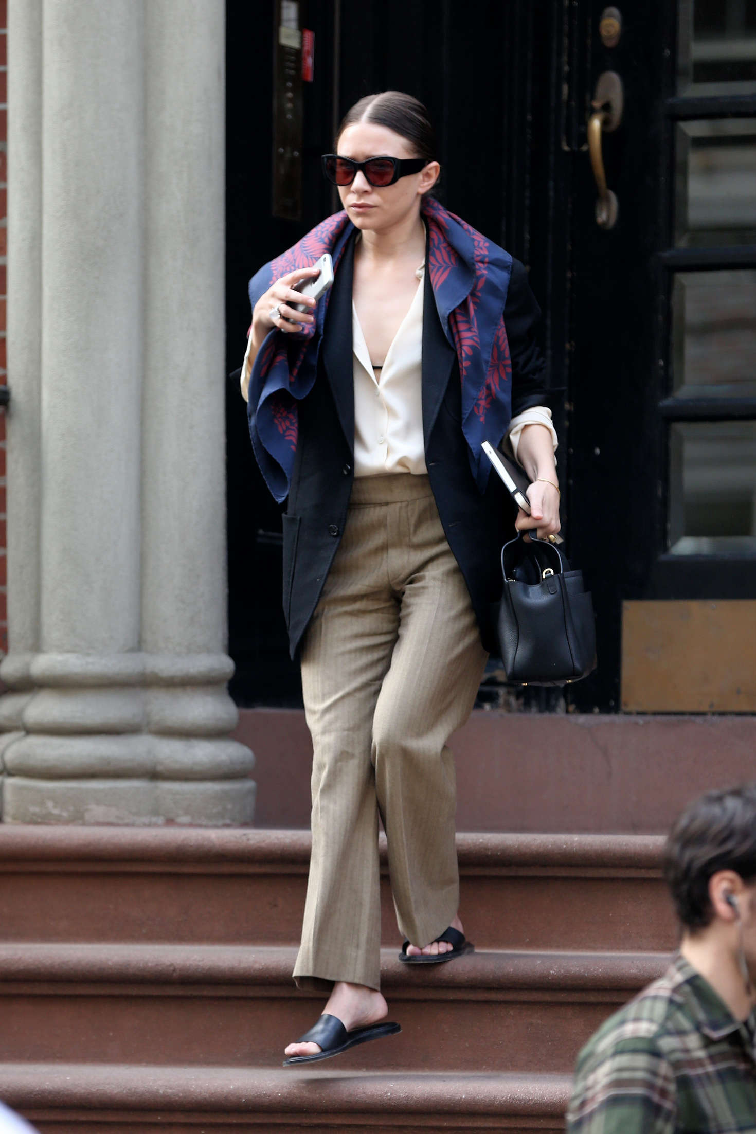 Ashley Olsen out in New York City-1