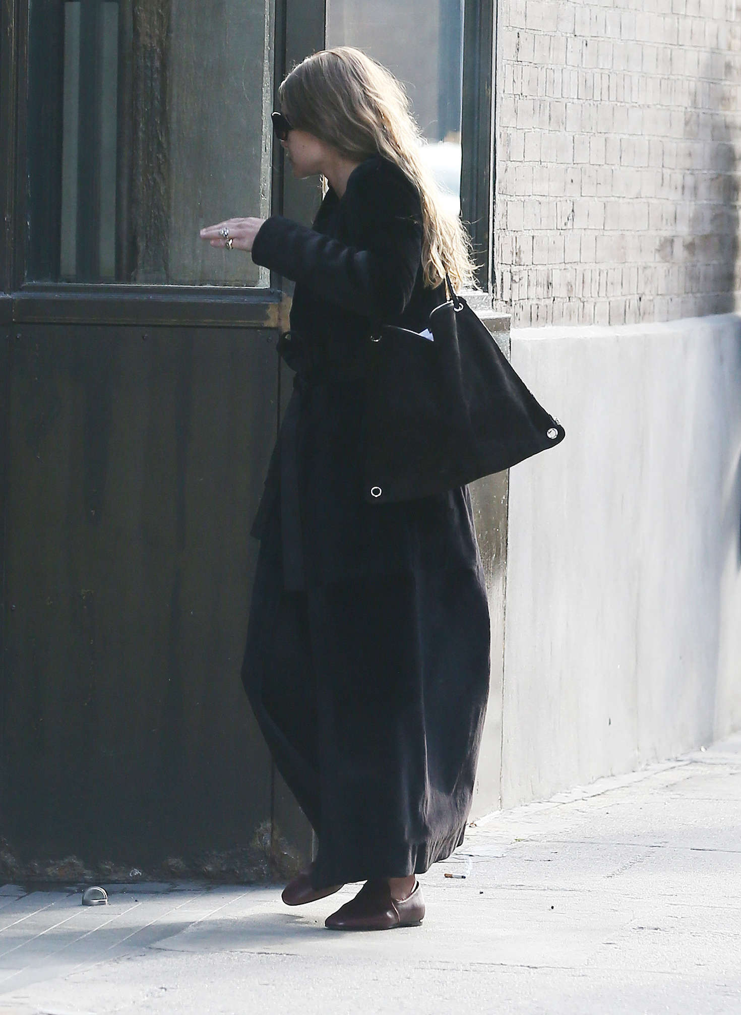 Ashley Olsen out in New York