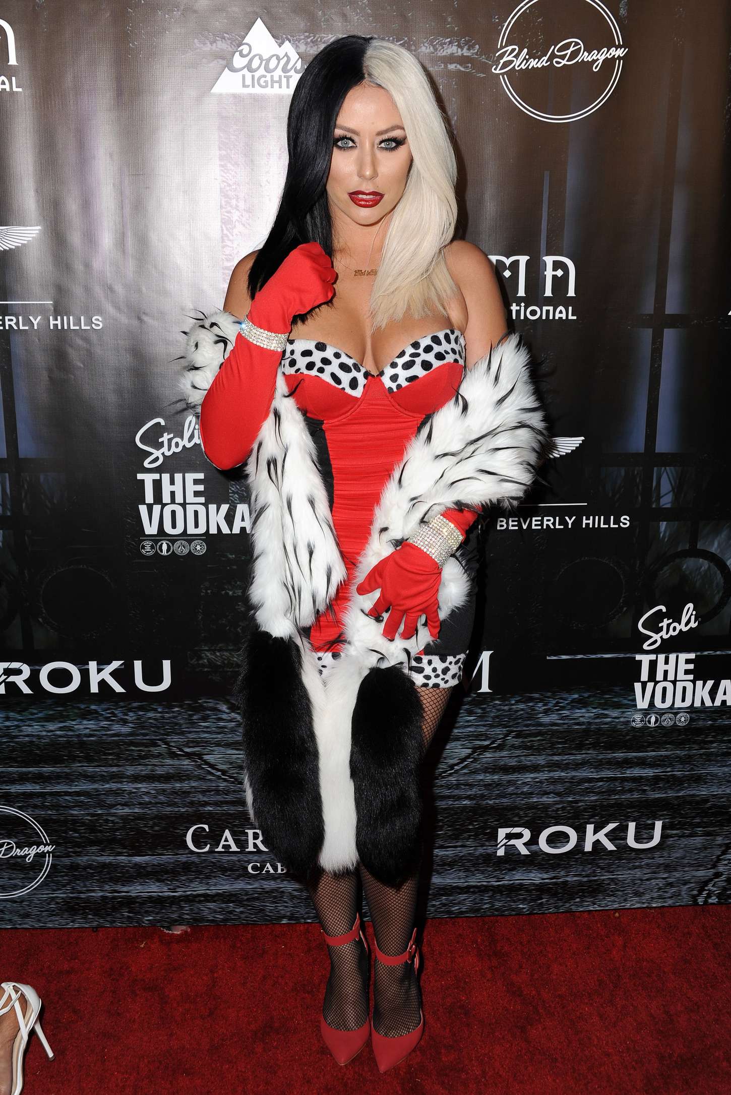 Aubrey ODay MAXIM Magazines Official Halloween Party in Beverly Hills