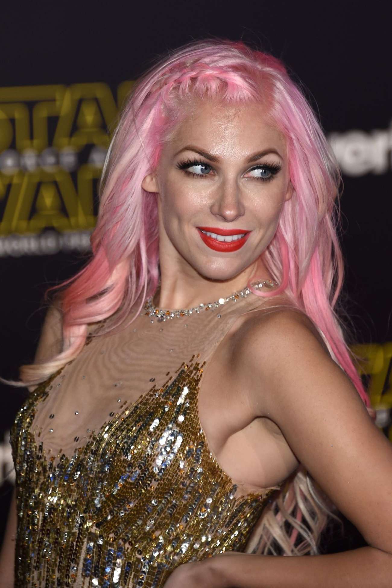 Bonnie Mckee Star Wars The Force Awakens Premiere in Hollywood