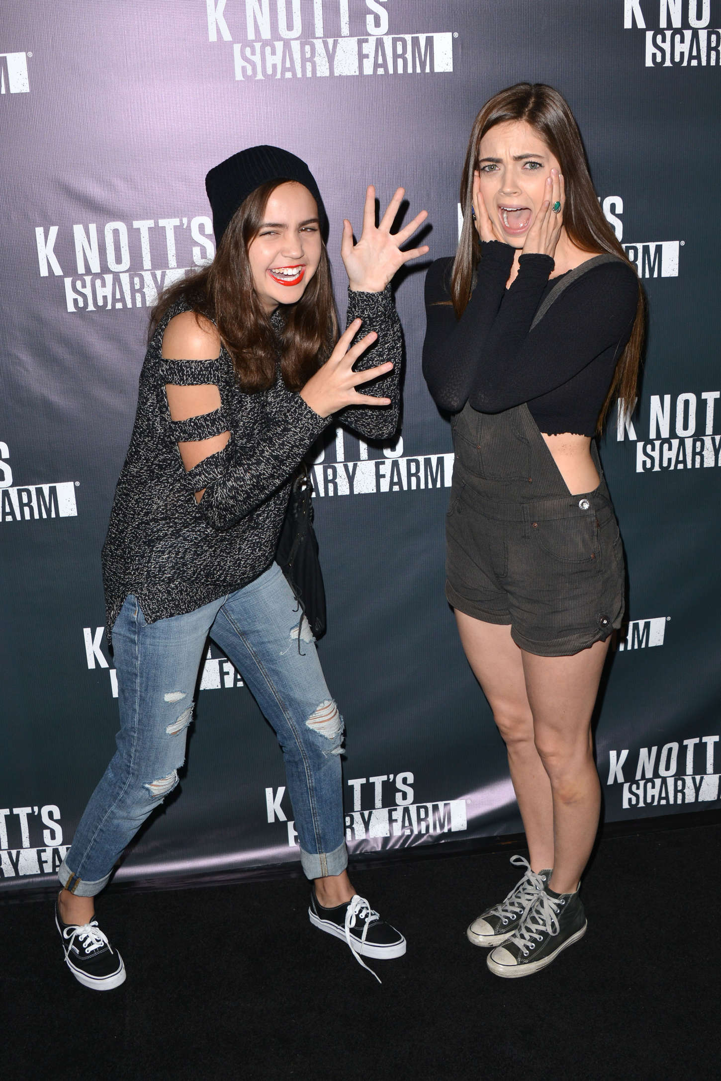 Caitlin Carver Knotts Scary Farm Opening Night in Buena Park