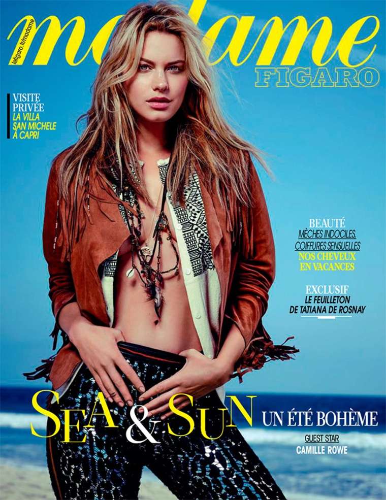 Camille Rowe Madame Figaro Magazine-1