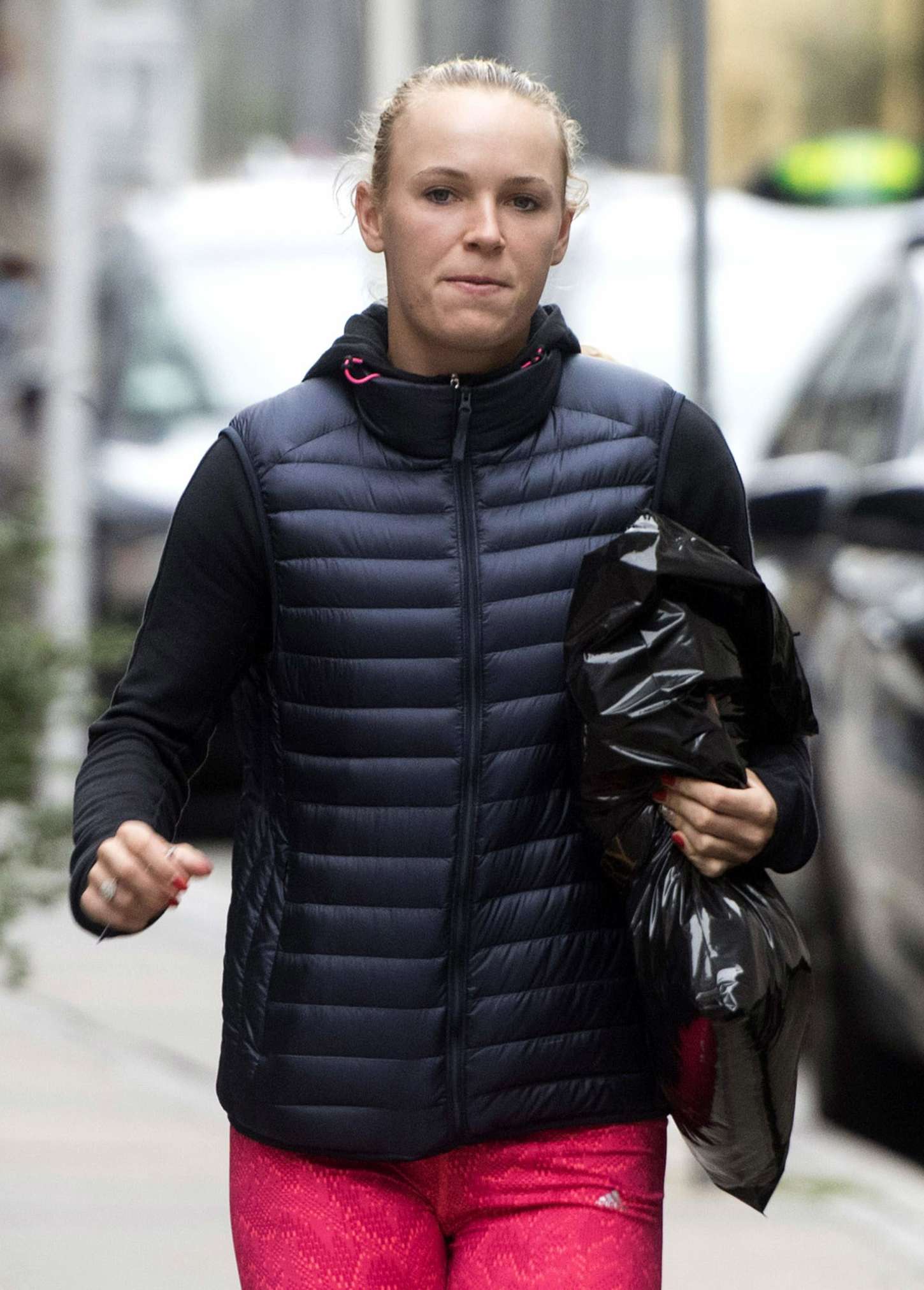 Caroline Wozniacki on the streets of Copenhagen-1