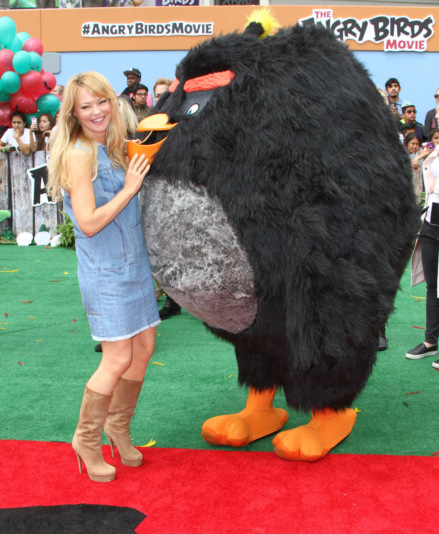 Charlotte Ross Angry Birds Premiere in Westwood