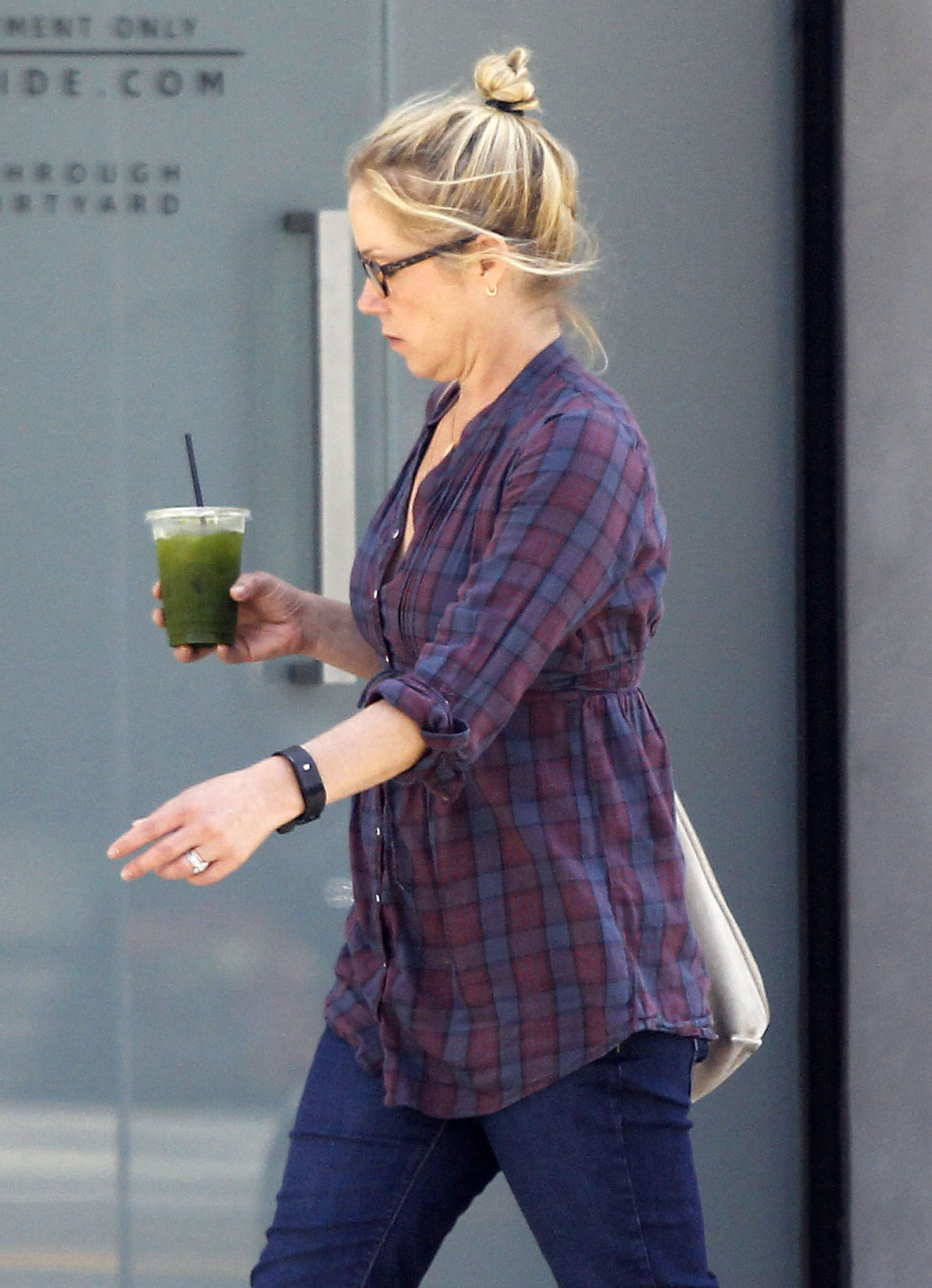 Christina Applegate out for lunch in West Hollywood