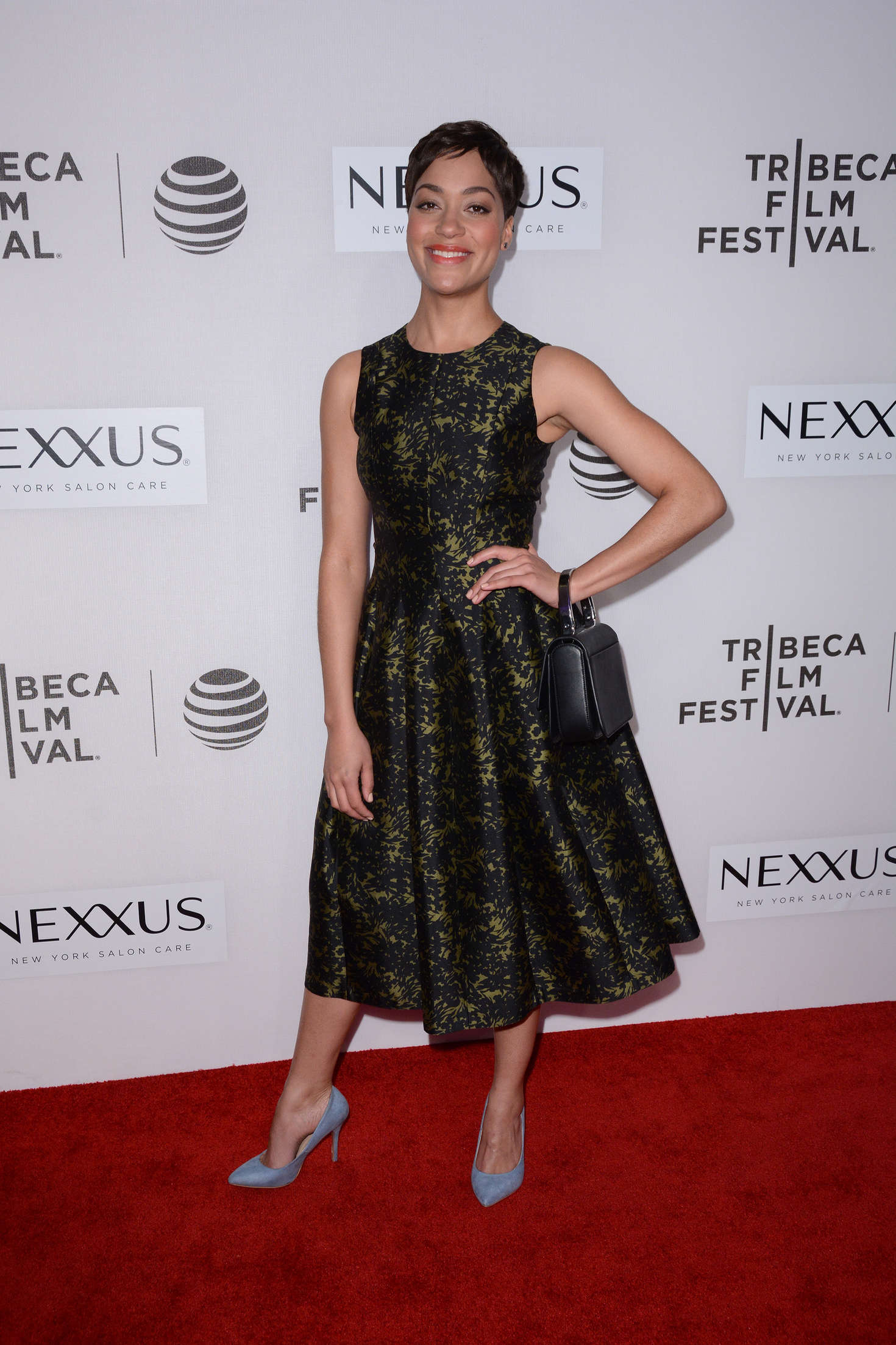 Cush Jumbo The Good Wife Premiere at Tribeca Film Festival in New York