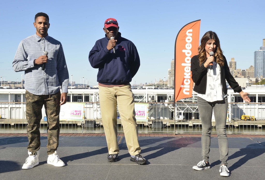 Daniella Monet Nickelodeon NFL Play at The Intrepid in New York-1