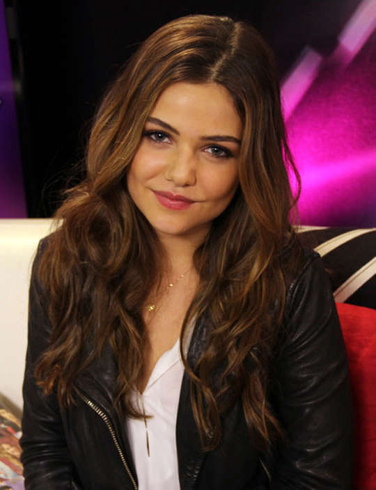Danielle Campbell Visits Young Hollywood Studio in Los Angeles-1