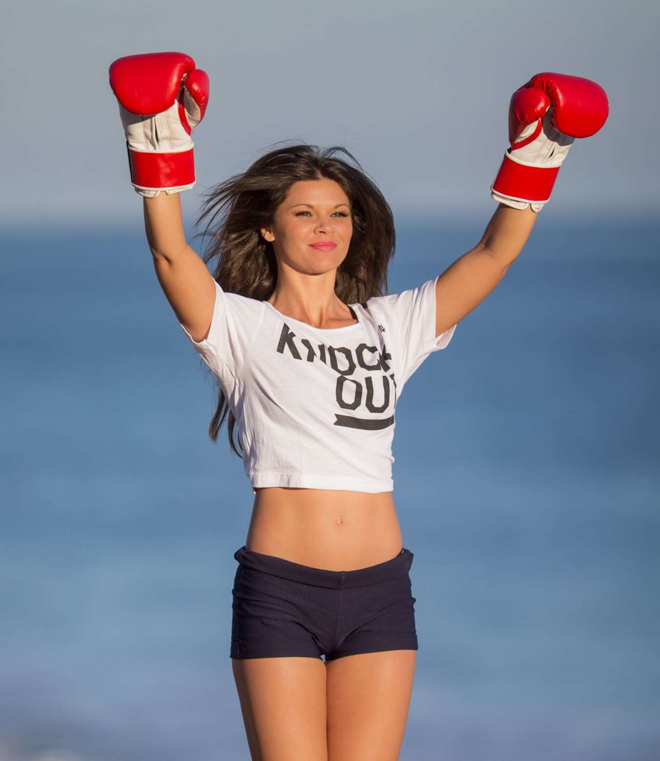 Danielle Vasinova on a Photoshoot in Malibu-1