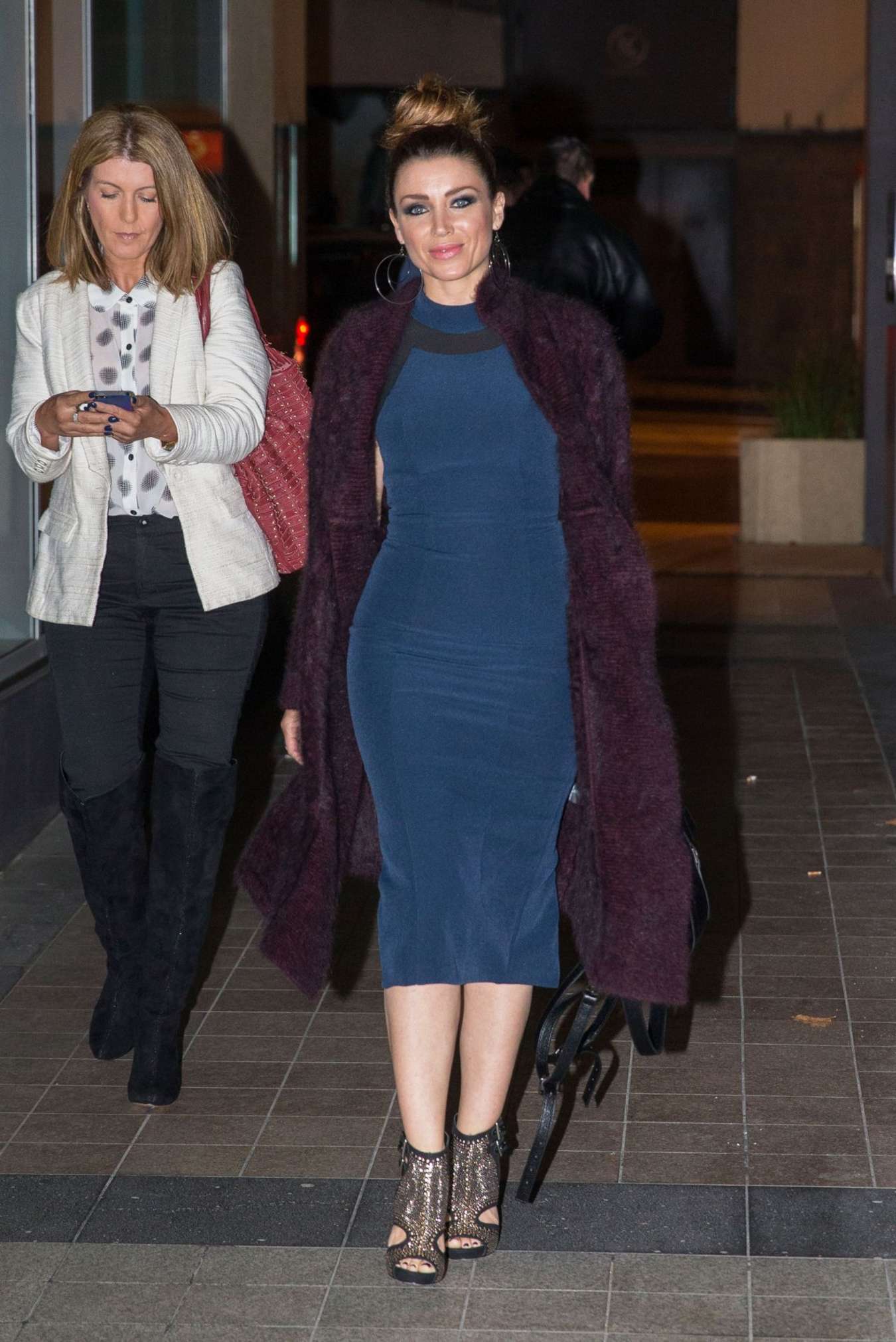 Dannii Minogue Arrives at The Project in Melbourne-1