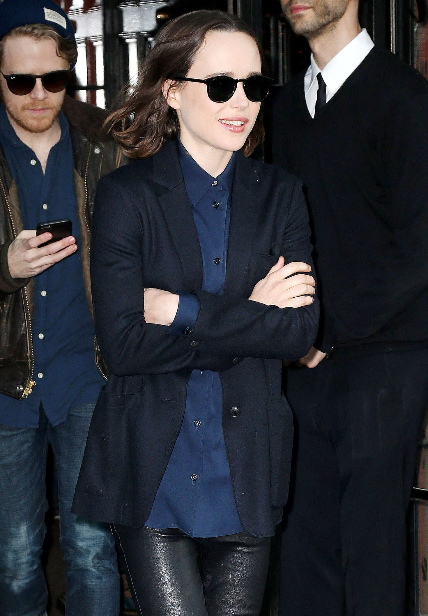 Ellen Page Leaving her Hotel in New York City