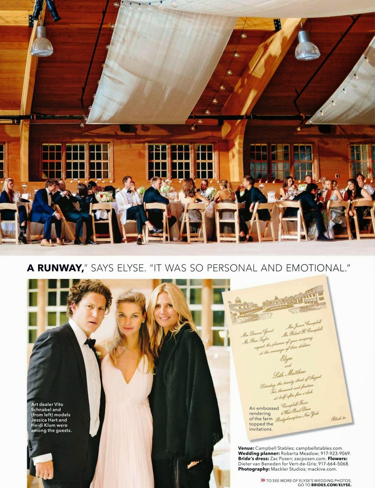 Elyse Taylor Brides USA Magazine