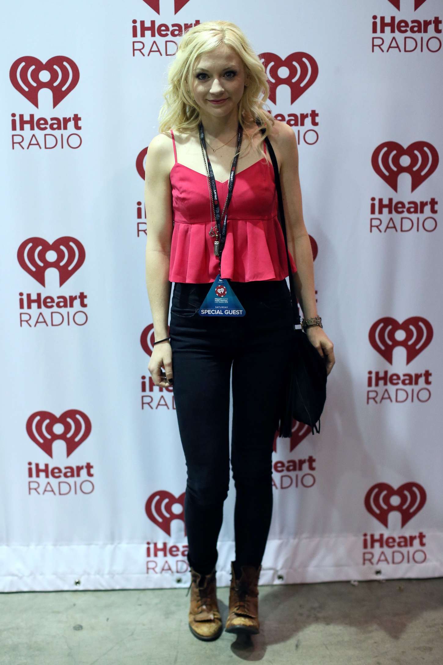 Emily Kinney iHeartRadio Music Festival in Vegas-1