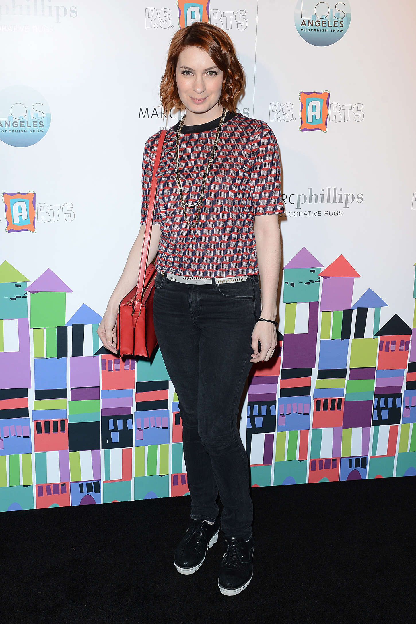Felicia Day PS ARTS Presents Los Angeles Modernism Opening Night Party in Culver City