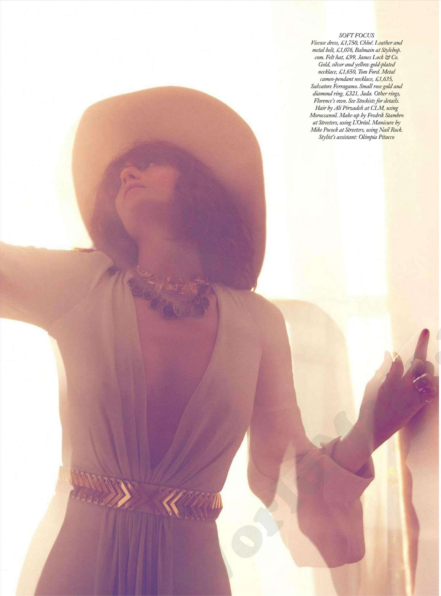 Florence Welch Harpers Bazaar Magazine
