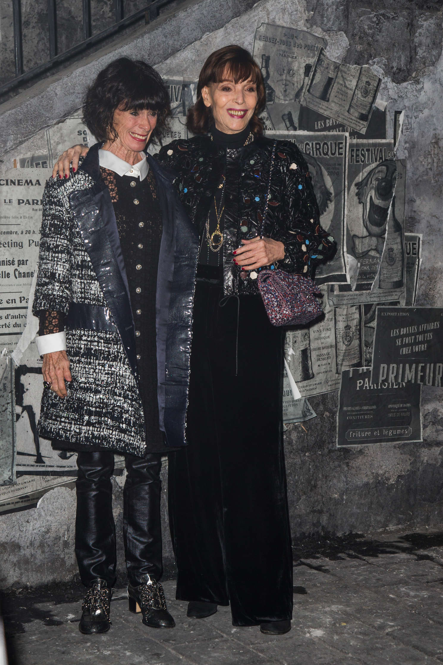 Geraldine Chaplin Chanel Metiers dArts Fashion Show in Rome-1