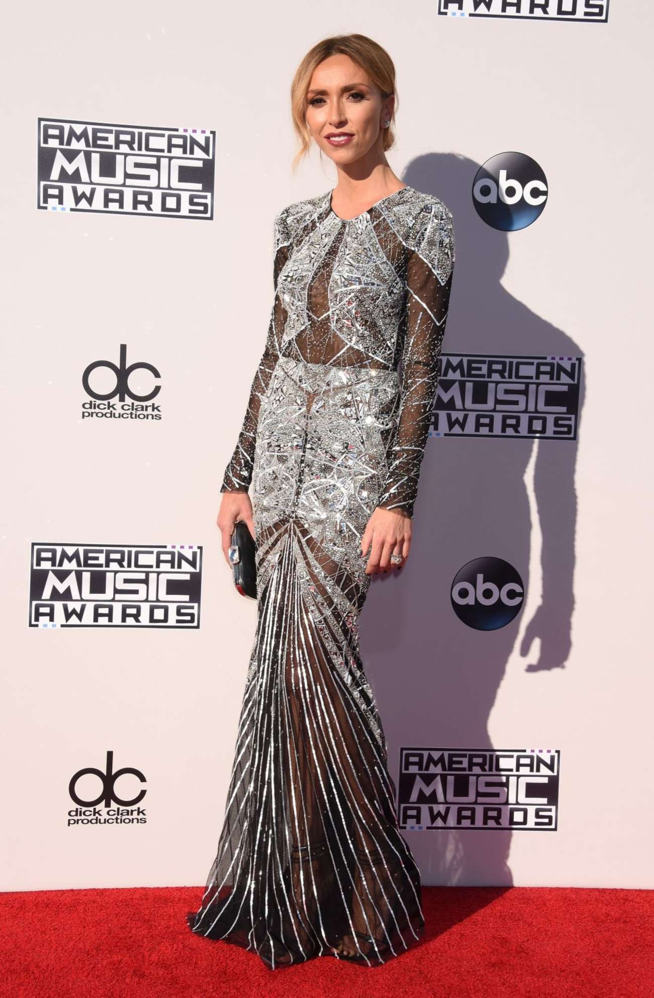 Giuliana Rancic American Music Awards in Los Angeles
