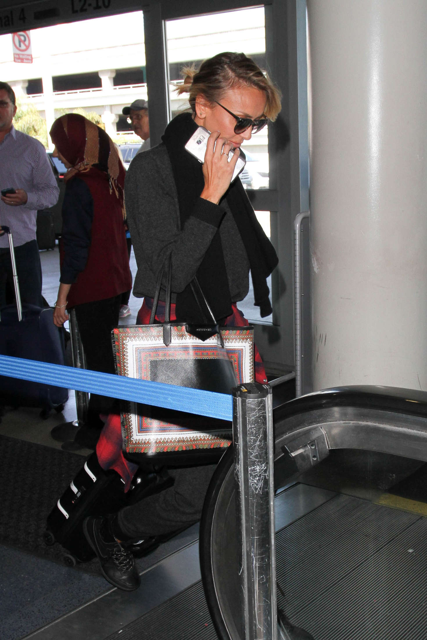 Giuliana Rancic at LAX Airport in Los Angeles