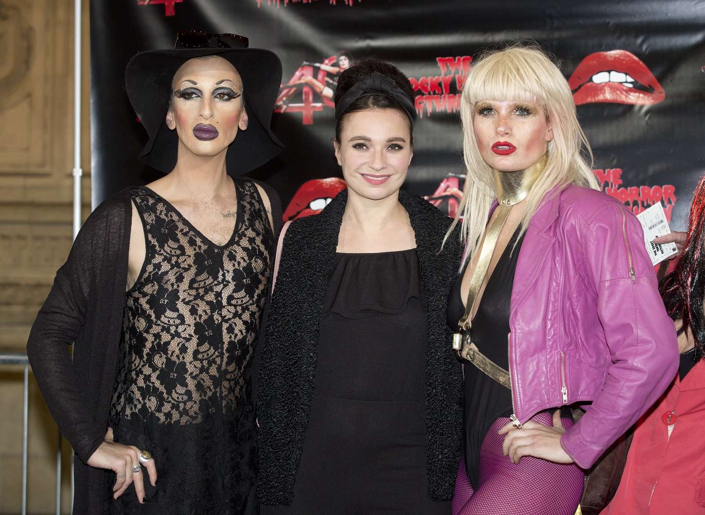 Gizzi Erskine The Rocky Horror Picture Show Anniversary Screening in London