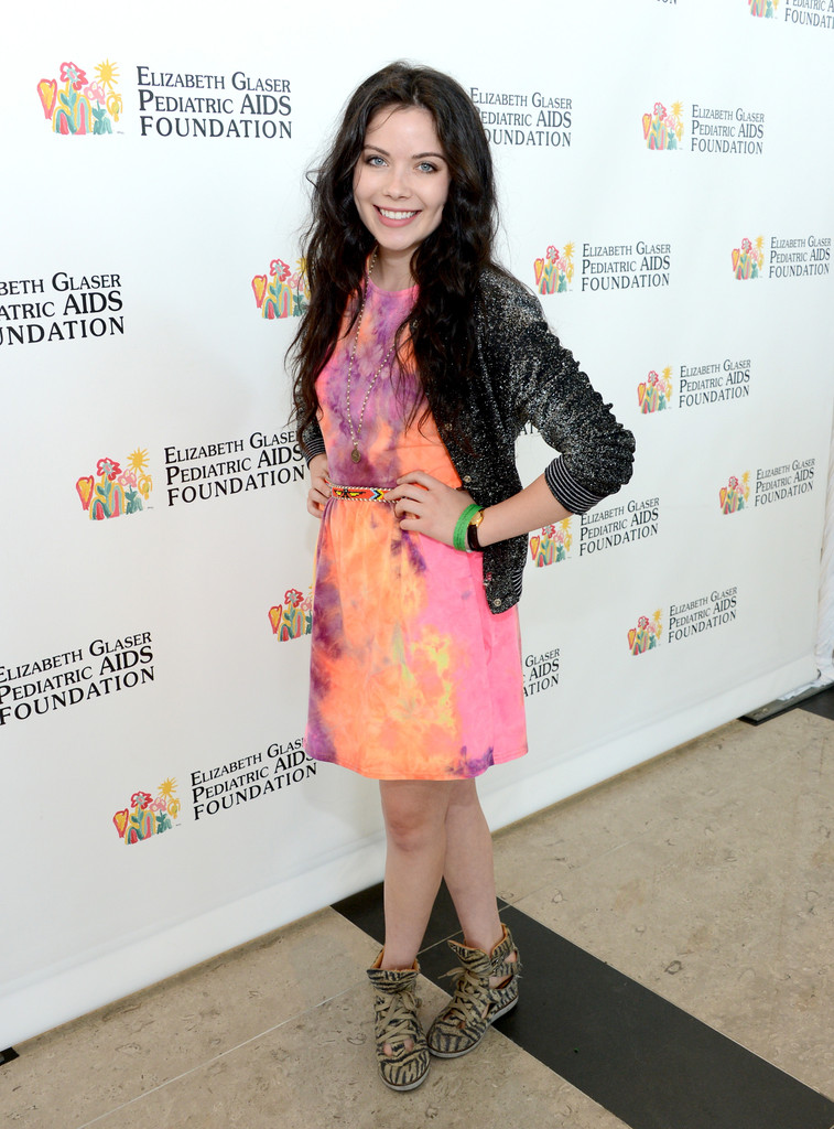 Grace Phipps Elizabeth Glaser Pediatric AIDS Foundations A Time For Heroes in Los Angeles