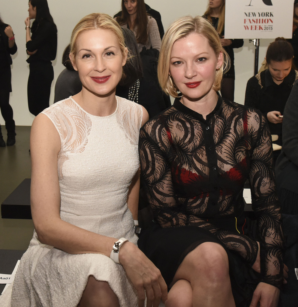 Gretchen Mol Kelly Rutherford Sophie Theallet Fashion Show in New York