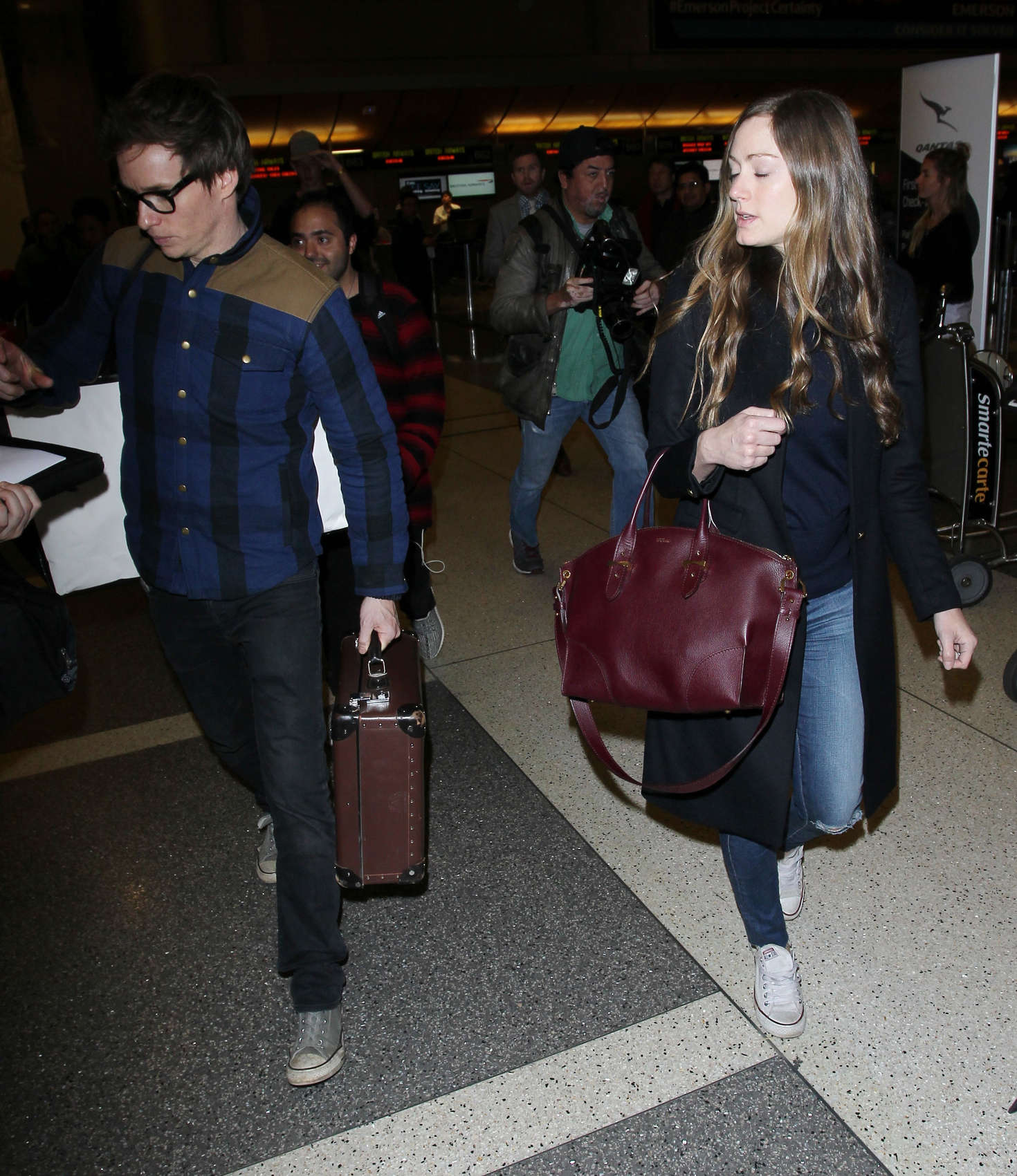 Hannah Bagshawe Arrives at LAX Airport in Los Angeles-1