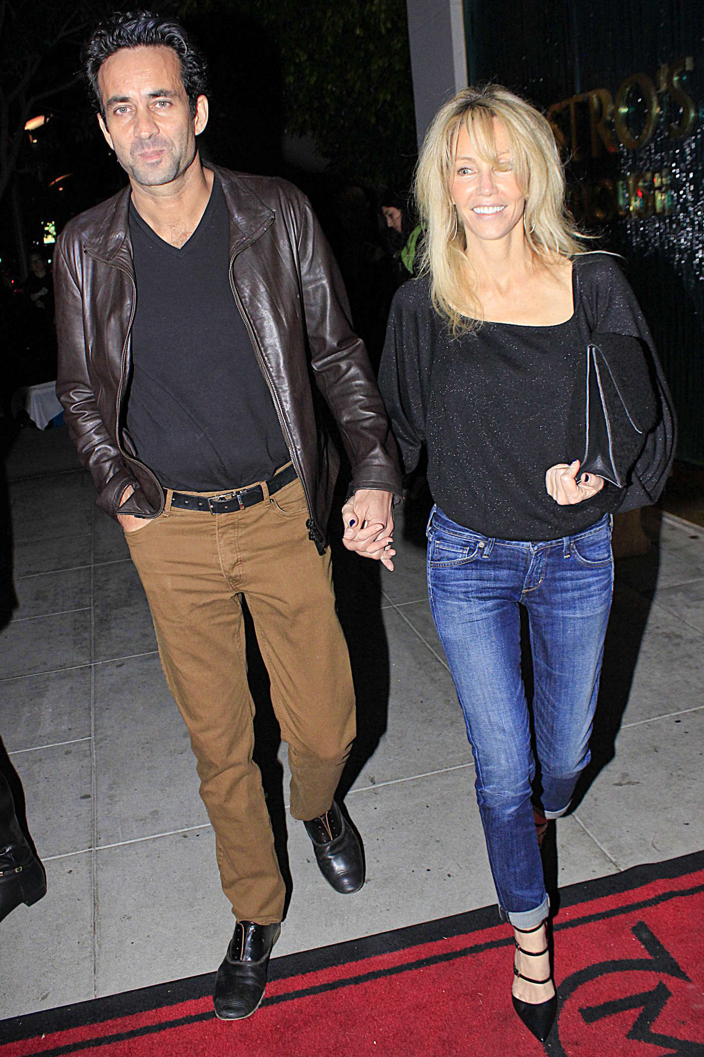Heather Locklear Out in the evening in Beverly Hills