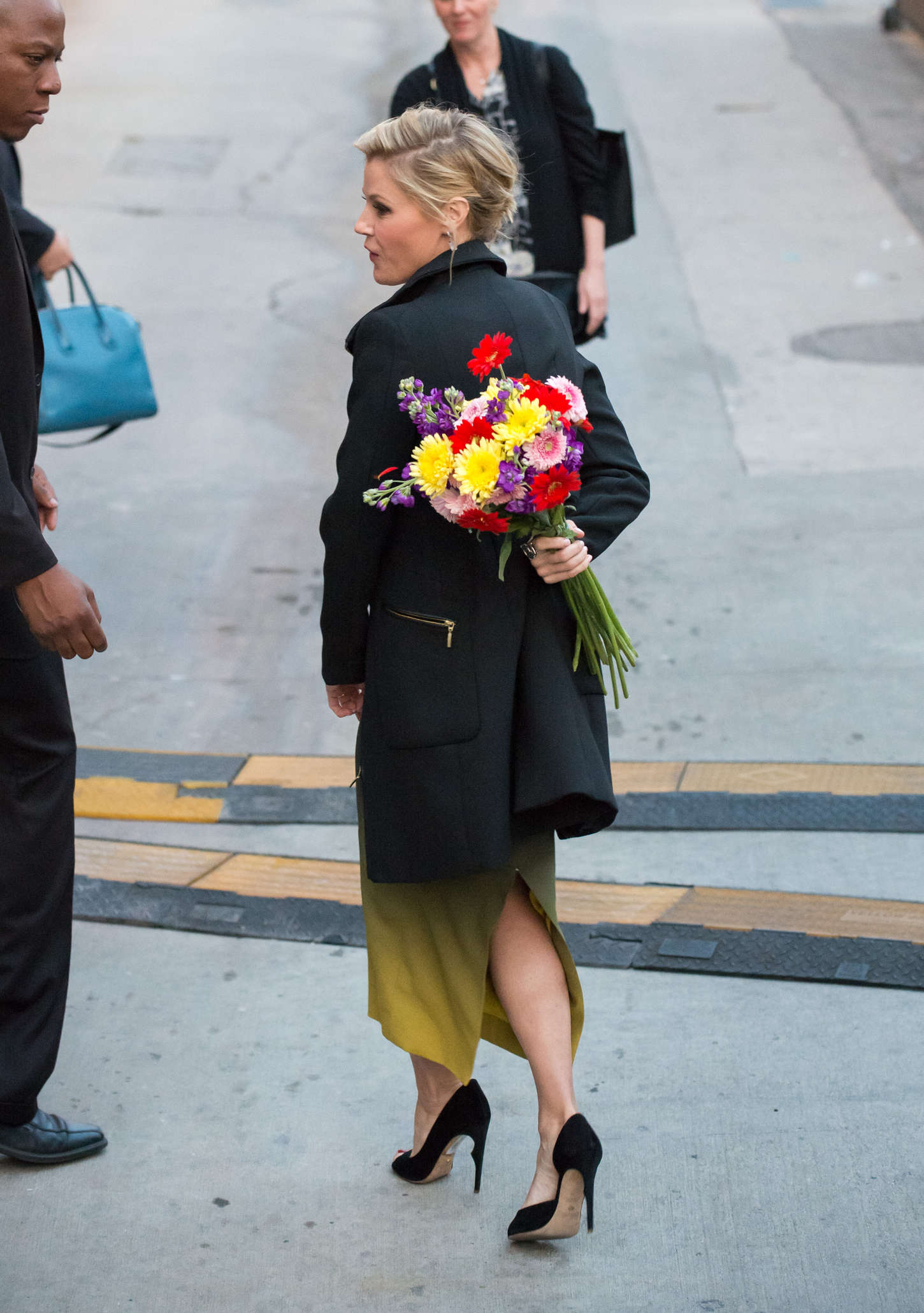 Julie Bowen Arriving at Jimmy Kimmel Live in Hollywood