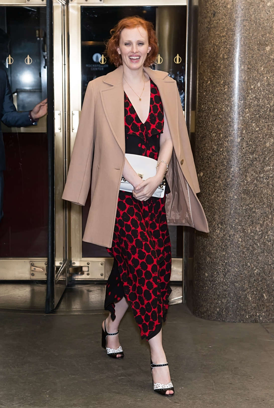 Karen Elson Arrives at V Magazine Party in New York-1