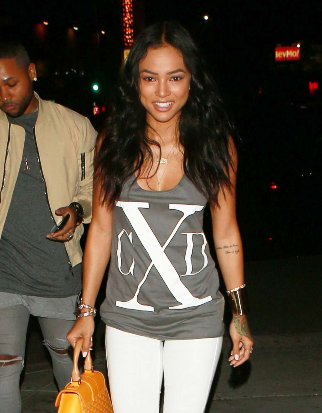 Karreuche Tran at Nice Guy in West Hollywood-1