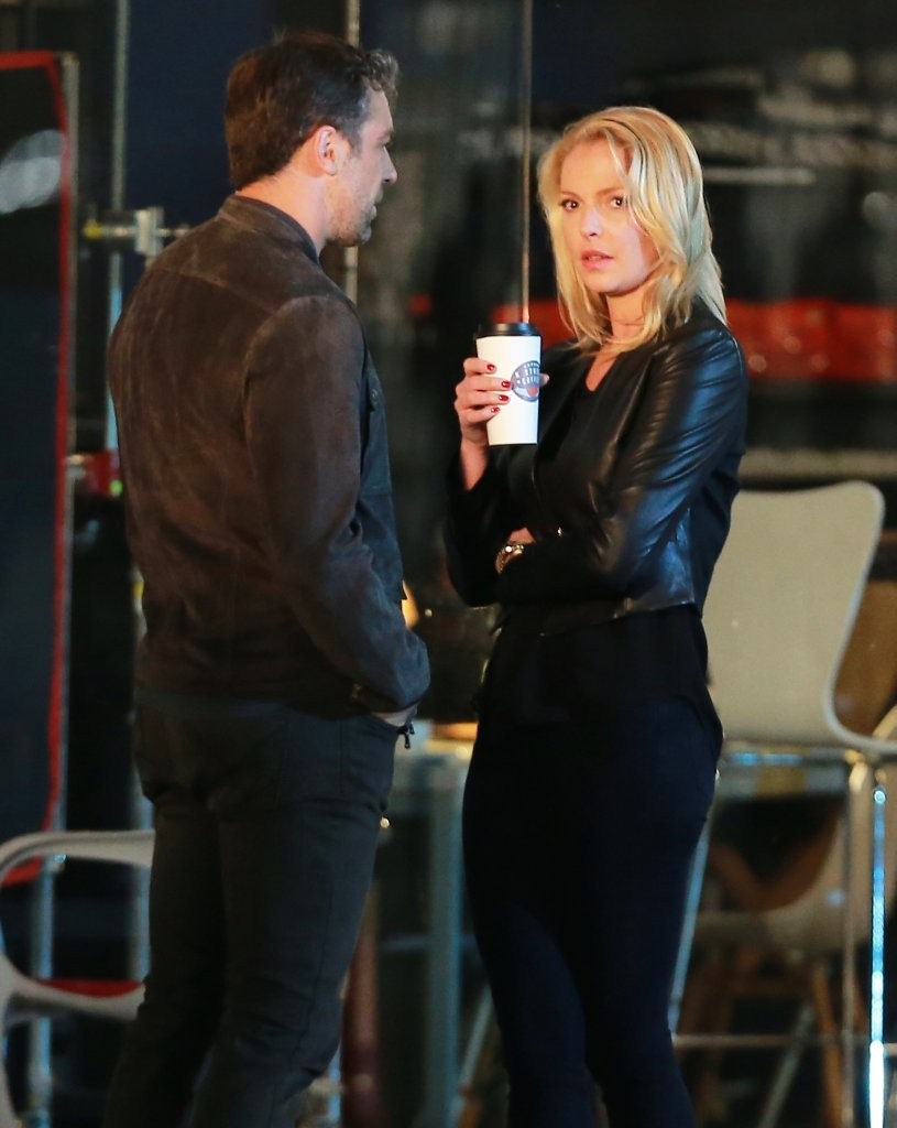 Katherine Heigl on the set of State Of Affairs in Los Angeles