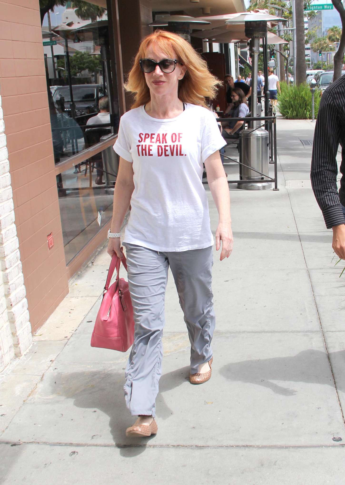 Kathy Griffin Shopping in Beverly Hills