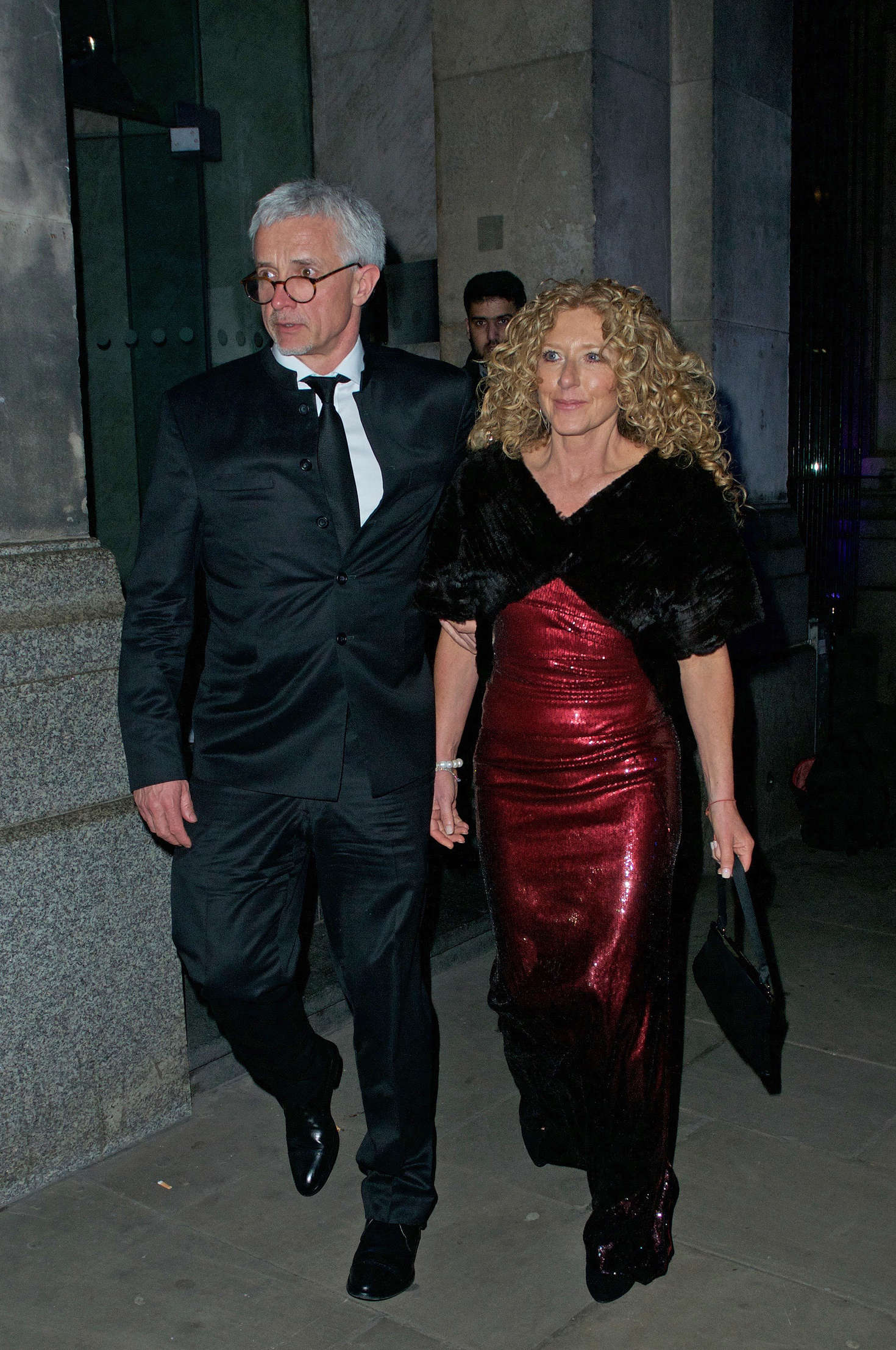 Kelly Hoppen Leaving the Princes Trust Gala Dinner in London