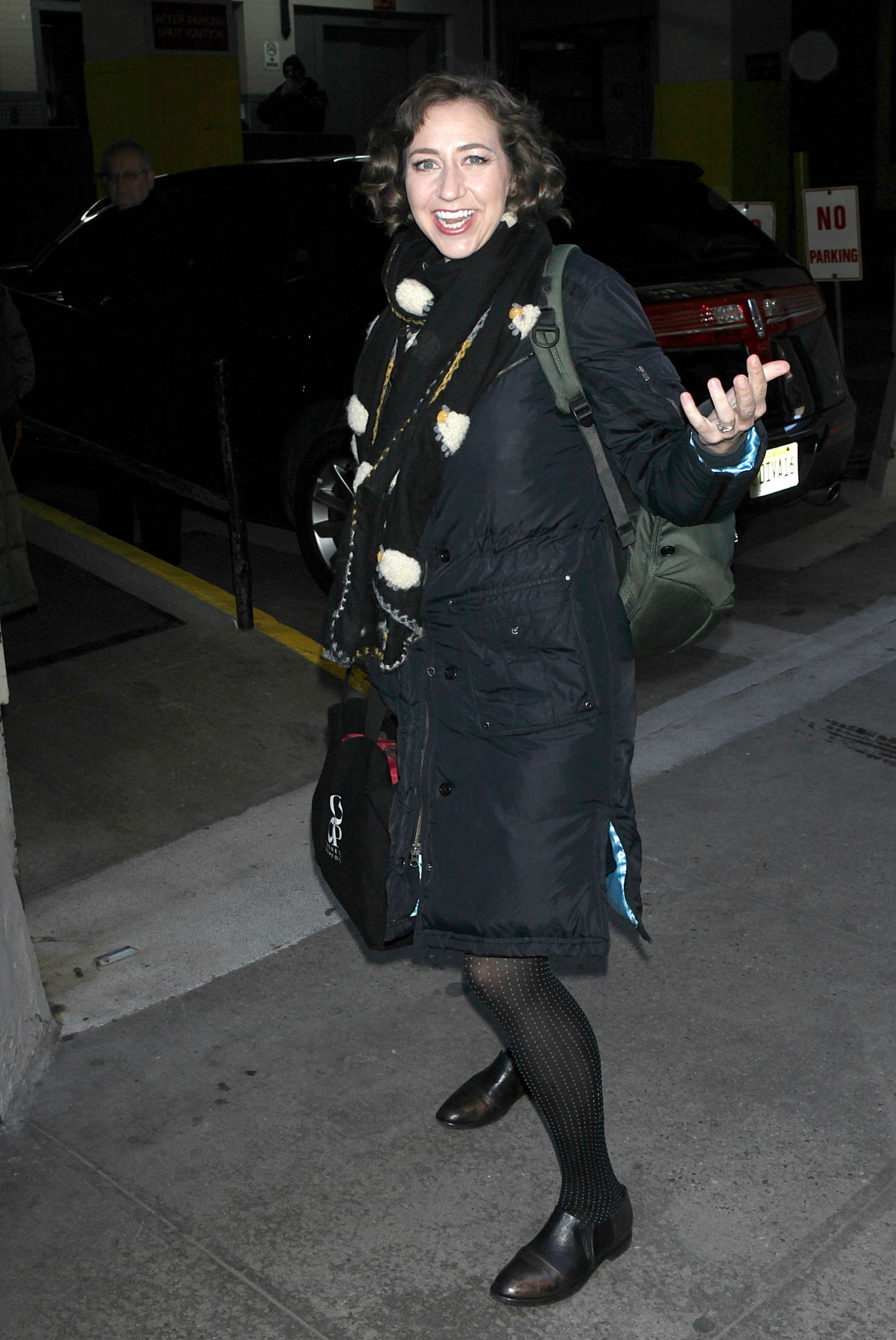 Kristen Schaal out in New York-1